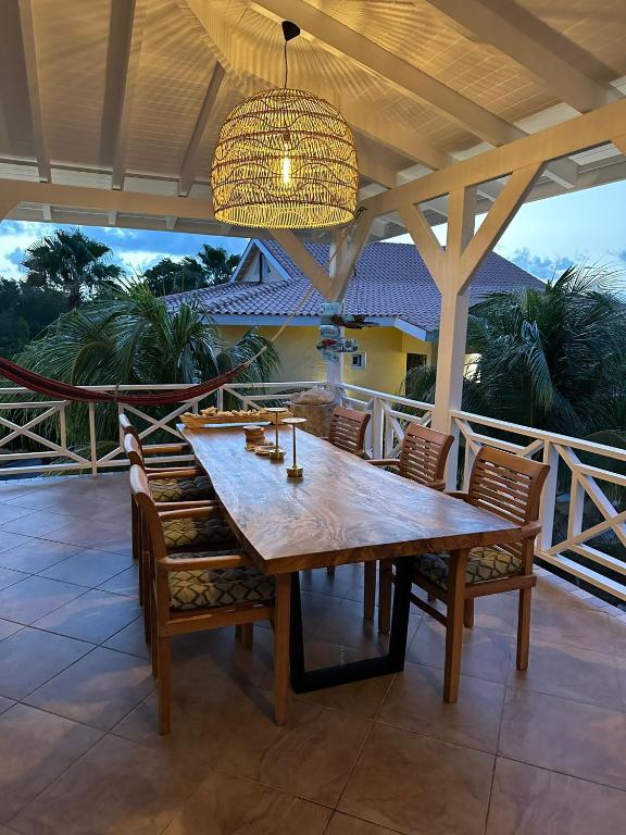 Het balkon — Penthouse Tropicana